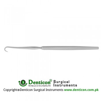 Iterson Tracheal Hook Sharp Stainless Steel, 17 cm - 6 3/4"